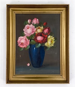 SIGRID FISCHER STILL LIFE O/C