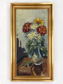 DANISH STILL LIFE PAINTING O/C
