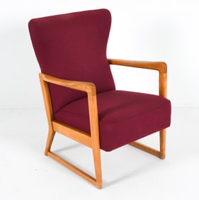 SOREN HANSEN FRITZ HANSEN LOUNGE CHAIR