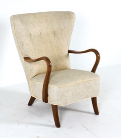ALFRED CHRISTENSEN FOR SLAGELSE LOUNGE CHAIR