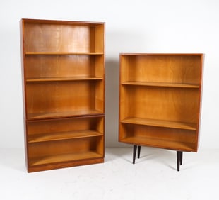 DANISH MID-CENTURY TEAK BOOKCASES