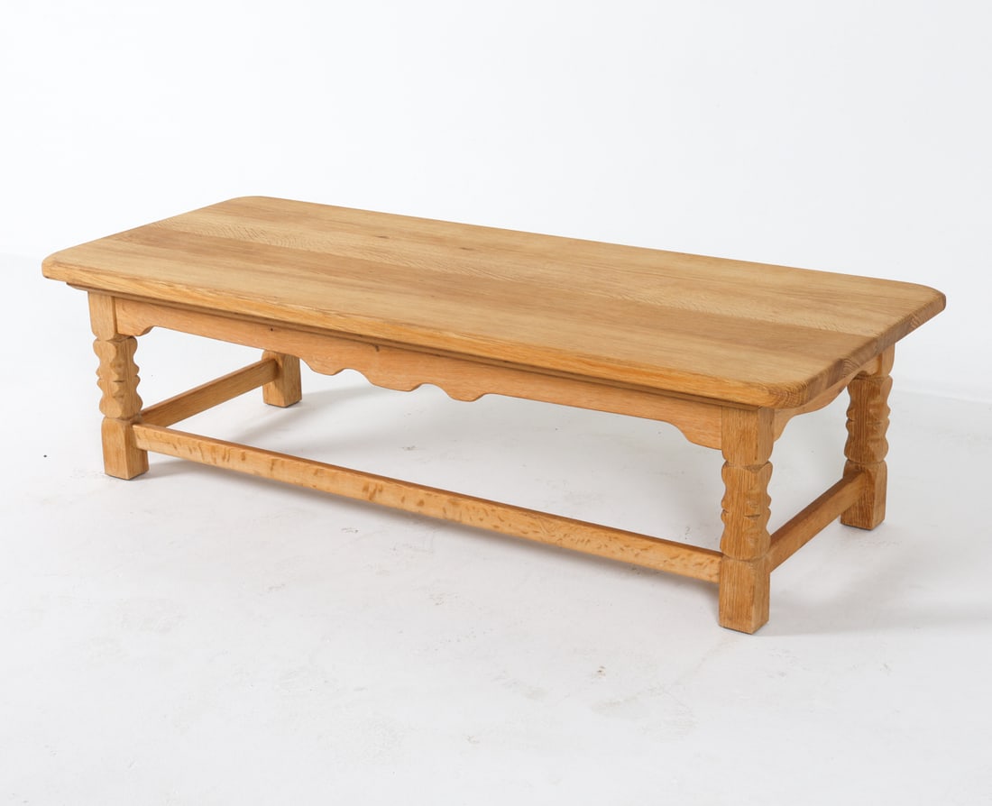 KJAERNULF STYLE DANISH OAK BENCH (1 of 17)