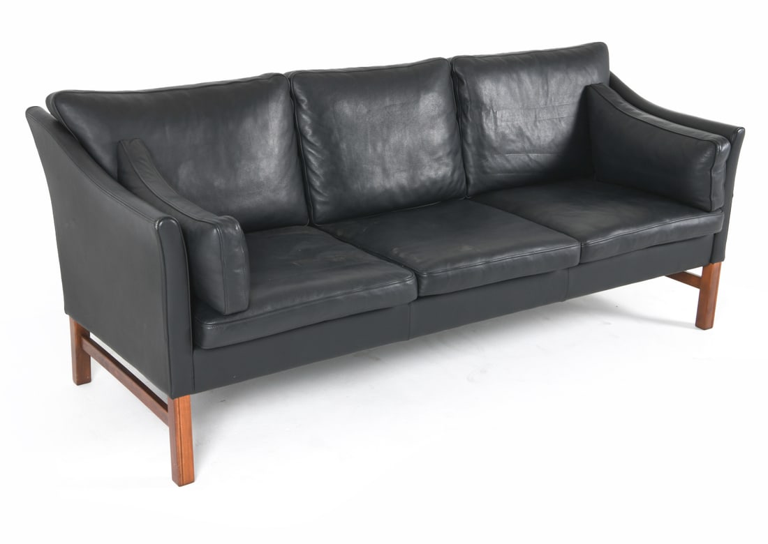 GEORG THAMS DANISH LEATHER SOFA C. 1960S (1 of 14)