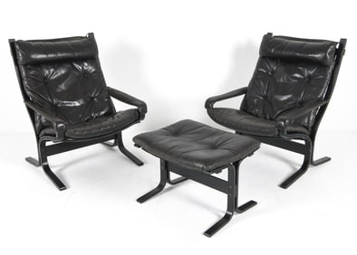 PAIR INGMAR RELLING 'SIESTA' LOUNGE CHAIRS