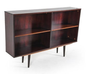 MID-CENTURY DANISH ROSEWOOD BOOKCASE C. 1970S