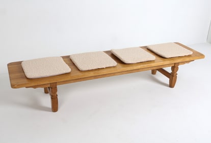 KJAERNULF STYLE DANISH OAK BENCH