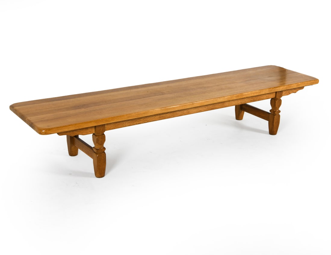 KJAERNULF STYLE DANISH OAK BENCH (1 of 14)