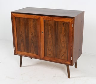 HJORNEBO DANISH ROSEWOOD CABINET C. 1960S