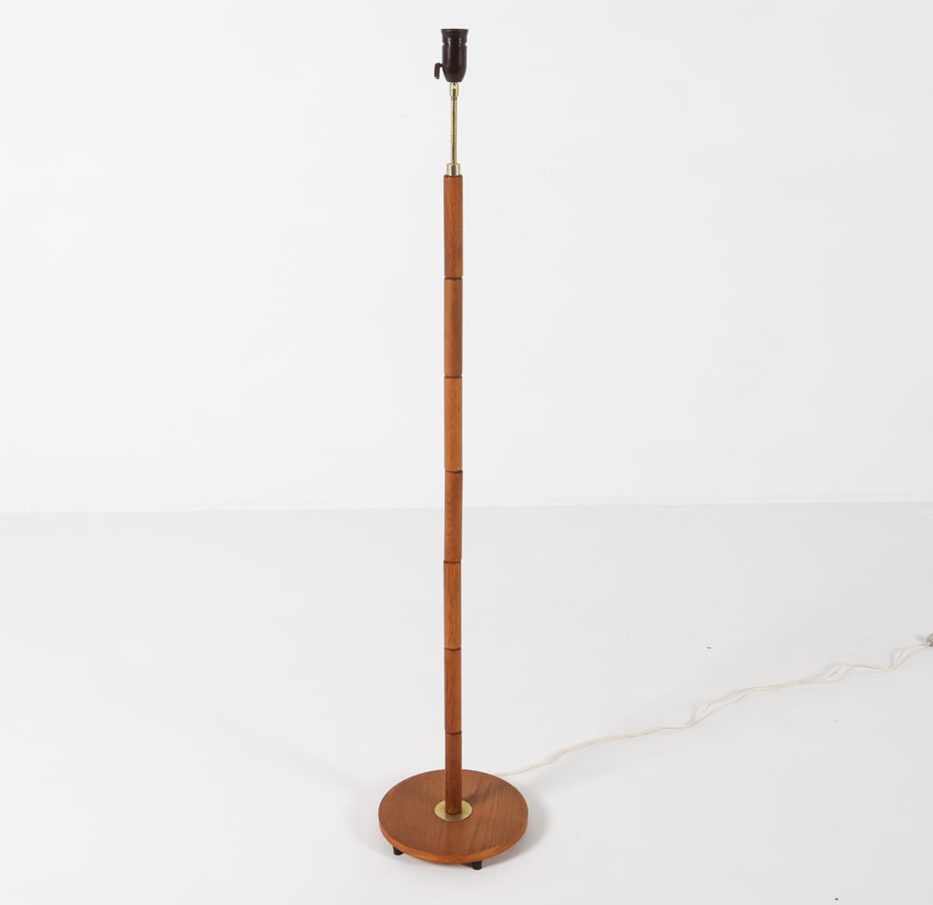 MID-CENTURY DANISH TEAK FLOOR LAMP C. 1960S (1 of 9)