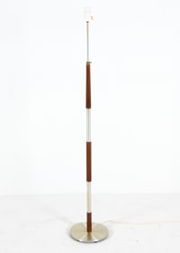 DANISH MID-CENTURY TEAK & METAL FLOOR C. 1960S