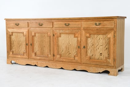 KJAERNULF STYLE DANISH OAK SIDEBOARD C. 1970S