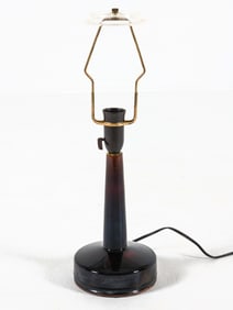 DANISH MID-CENTURY CERAMIC TABLE LAMP C. 1960