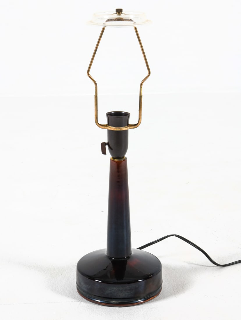DANISH MID-CENTURY CERAMIC TABLE LAMP C. 1960 (1 of 14)