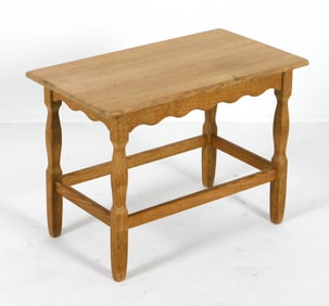 HENNING KJAERNULF DANISH OAK SIDE TABLE