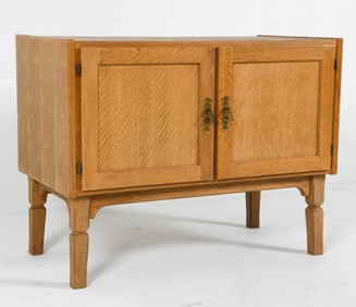 KJAERNULF STYLE DANISH OAK CABINET C. 1970S