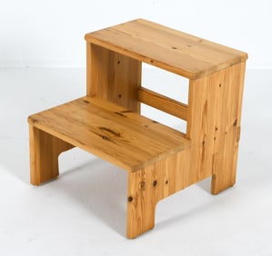 MID-CENTURY SWEDISH PINE STEPS C. 1970S