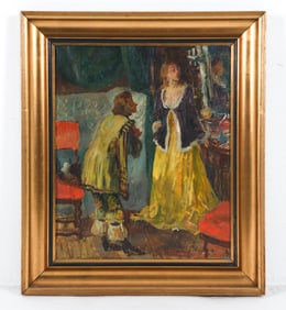LUDVIG JACOBSEN (1890 - 1957) O/C PAINTING