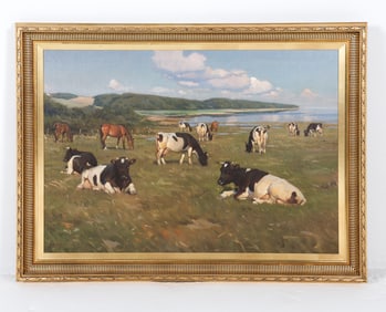 KNUD ERIK EDSBERG (DANISH 1911 - 2003) O/C
