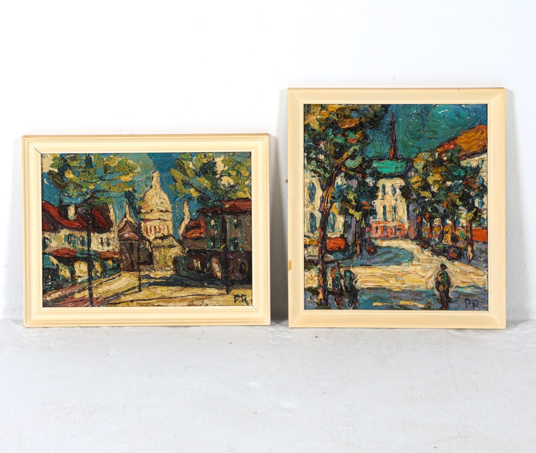 PREBEN RASMUSSEN (DANISH 1919-1970) IMPASTO O/B (1 of 12)