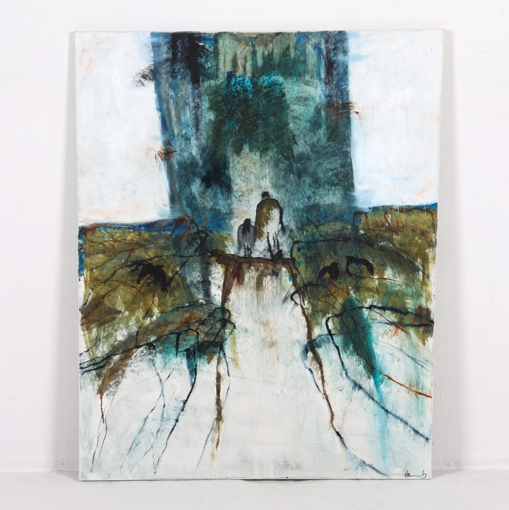 MALENE HAMMERSOJ (DANISH) ABSTRACT O/C (1 of 9)
