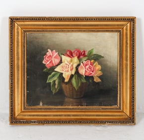 YELVA VERMEHREN (DANISH 1878-1980) STILL LIFE O/C