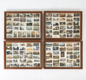 ANTIQUE RIDGEFIELD CONNECTICUT POSTCARDS GROUPING