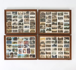 ANTIQUE RIDGEFIELD CONNECTICUT POSTCARDS GROUPING