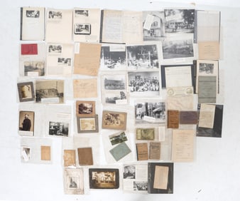 HISTORICAL RIDGEFIELD CT EPHEMERA GROUPING