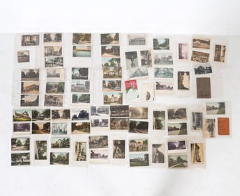 ANTIQUE RIDGEFIELD CONNECTICUT POSTCARDS GROUPING