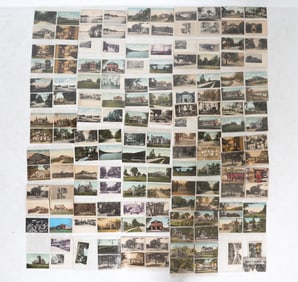 ANTIQUE RIDGEFIELD CONNECTICUT POSTCARDS GROUPING