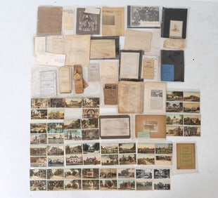 ANTIQUE & VINTAGE RIDGEFIELD CT POSTCARDS EPHEMERA