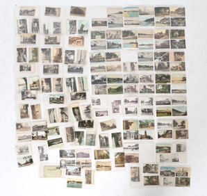 ANTIQUE CONNECTICUT POSTCARDS GROUPING