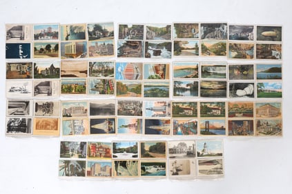 ANTIQUE NEW YORK POSTCARDS GROUPING