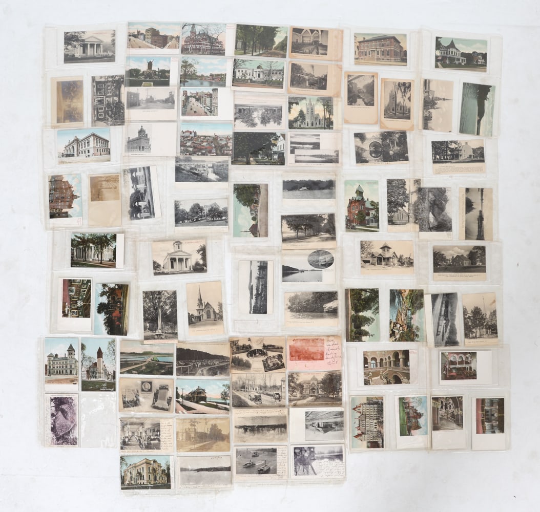 ANTIQUE NEW YORK POSTCARDS GROUPING (1 of 19)