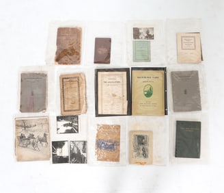 ANTIQUE SOUTH SALEM NEW YORK EPHEMERA GROUPING