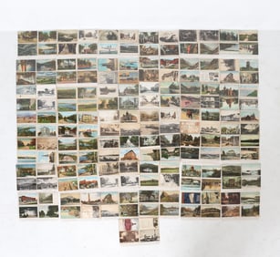 ANTIQUE UNITED STATES POSTCARDS GROUPING