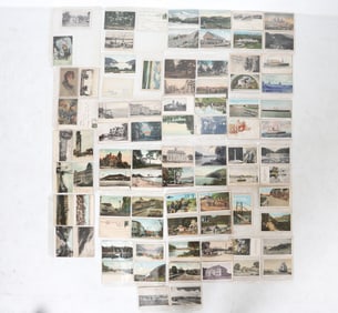 ANTIQUE UNITED STATES POSTCARDS GROUPING