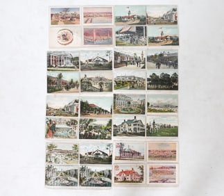 ANTIQUE JAMESTOWN EXPEDITION POSTCARDS 1907
