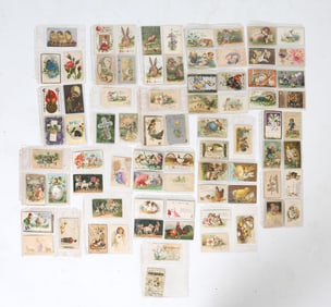 ANTIQUE EASTER HOLIDAY POSTCARDS GROUPING