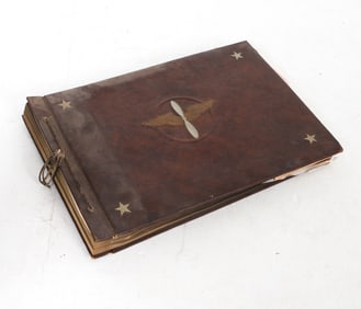 WWII AIR FORCE EPHEMERA GROUPING & BOOK