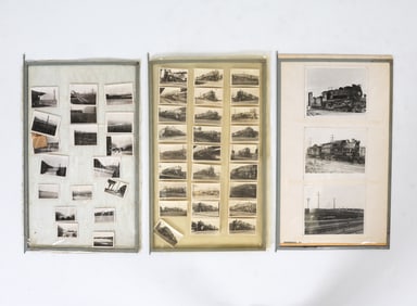 ANTIQUE & VINTAGE TRAIN PHOTOGRAPHS