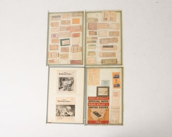 VINTAGE TRAIN & RAILROAD EPHEMERA GROUPING
