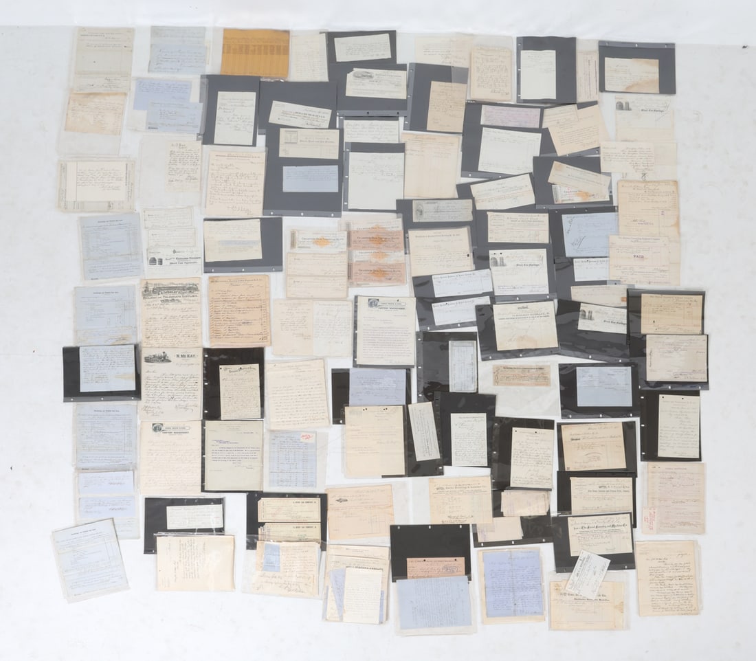 ANTIQUE RAILROAD EPHEMERA 19TH C. (1 of 18)