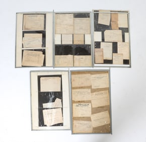 ANTIQUE EPHEMERA GROUPING EARLY 20TH C.
