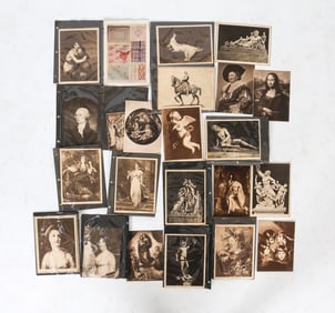 GROUPING OF ANTIQUE & VINTAGE PRINTS AND PHOTOS