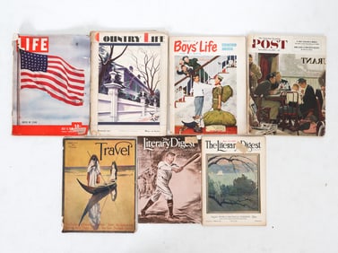 ANTIQUE & VINTAGE MAGAZINE GROUPING INC. LIFE 1942