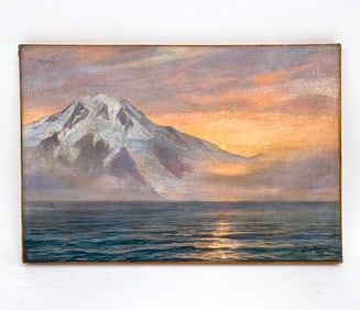 GEORG MACCO (GERMAN, 1863-1933) IMPRESSIONIST O/C