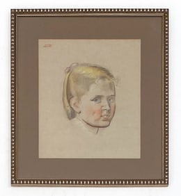 HUGO GELLERT (1892-1985) PASTEL PORTRAIT
