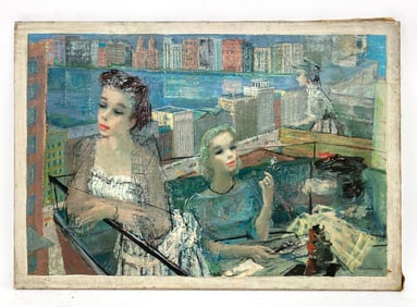 SCAMANDA GERARD 20TH C. NEW YORK ROOF TOP