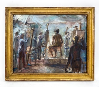 ANTHONY SPRINGER (NY, 1928-1995) ART STUDIO